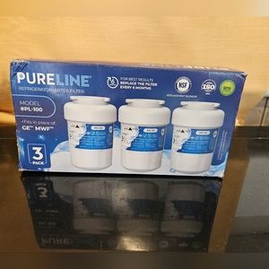 Brand New Pureline Refrigerator Water Filters Model #PL-100